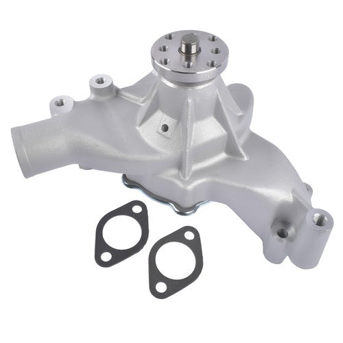 High-volume Aluminum Long Water Pump Satin Finish for Chevy BBC 396 402 454 502