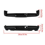 For RAM 1500 2019-2022 w/ Park & Dual Exhst Metal Rear Bumper For Automobile NEW