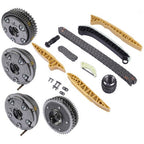 4×Camshaft Adjusters + Timing Chain Kit for Mercedes-Benz W203 W211 2720506847