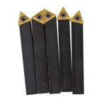 5-piece 1/2 " New lathe indexable carbide insert + turning tool bit holder kit