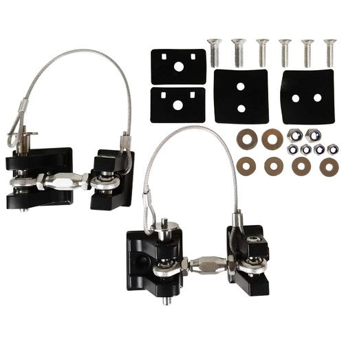 Hood Latches Hood Lock 2pcs Aluminum Catch Locking Kits for Jeep Wrangler JK JL