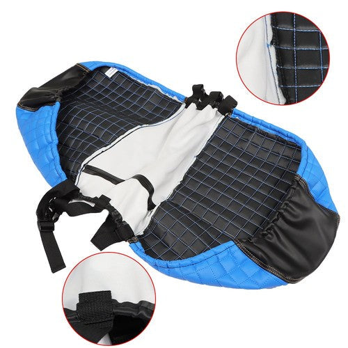 2PS Front Seat Cover Blk Diamond Stitching For EZGO Medalist TXT 1994 95 96-2013