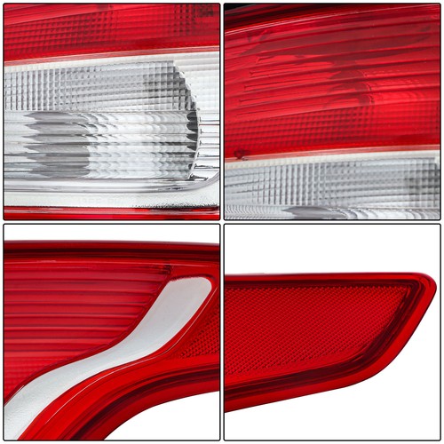 For Ford Escape 2013 2014-2016 Left+Right Side Rear Tail Light Brake Lamp Chrome