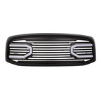 Front Hood Black Grille Shell Light for Dodge RAM 2500 3500 1500 2006-2009