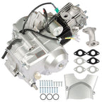 125cc 4 Stroke Engine Motor ATV 3-Speed Semi Auto w/Reverse Electric Start New