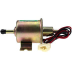 New 12V Universal 4-6PSI Gas Inline Low Pressure Electric Fuel Pump HEP-02A