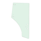 RH Right Side Door Glass For Kubota M5-091 M5140 M6060 M7040 M8560 M9960 M9540