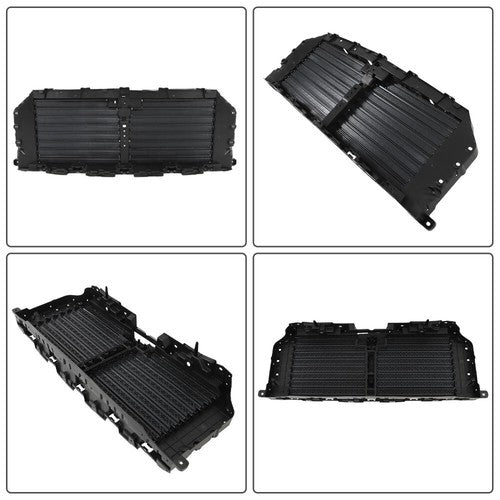 Radiator Upper+Lower Grille Shutter W/O Motor For Ford 21-22 F-150 ML3Z-8475-A