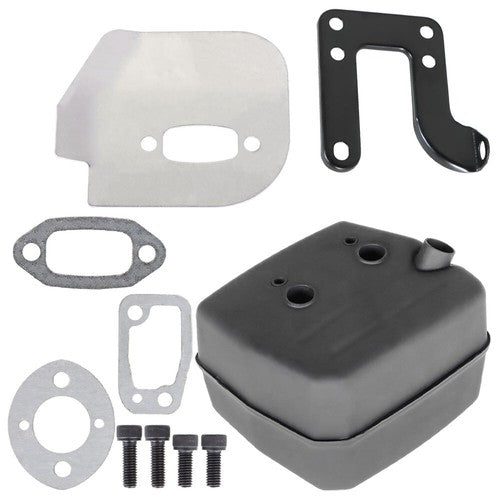 For Husqvarna Ported 61 268 272 272XP 268K 272S Exhaust Muffler Deflector Kit