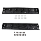 Pair Rear Lower Door Trim Molding Black for Cadillac XT5 2017-2025 Left & Right