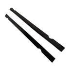 Carbon Fiber Side Skirts Extension Pair for Volkswagen GOLF 7 R VII MK7 2013-16