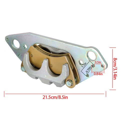 Front Brake Calipers W/Pads For Polaris Ranger XP 800 2010-13 900 2012-2015 ATV