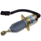 12V Stop Solenoid for Gehl and for Kubota Skid Steer Loader SL4625 4625SX 4625DX