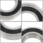 10Pcs 6209-2RS Deep Groove Ball Bearings 45mm Inner Dia 85mm OD 19mm Bore Sealed