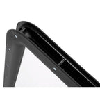 Black RV Entry Door Window For Camper Cargo Truck Trailer