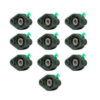10Pcs UCFL201-8 Pillow Block Bearing 1/2" Bore 2 Bolt Flange Mounted New