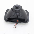 7" 7X6 LED White CCFL Halo Diamond Cut Gray Lens Projector Headlights