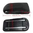 14 ft�� ABS Car Roof Top Box Cargo Luggage Carrier 2 Locks Toolless Install