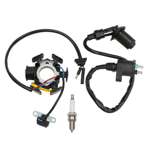 Stator Ignition Coil Spark Plug For Honda 31120-GW8-671 XR50R 00-03 XR70R 97-03