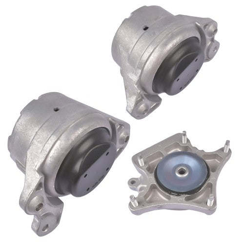 3Pcs Engine & Transmission Mount Kit 2042400618 For Mercedes-Benz C300 E300 2.0L