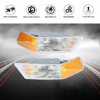 Left & Right Parking Turn Signal Light Corner Lamp For Jeep Patriot l4 07-17