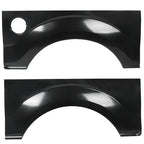 FRP07 Black Rear Wheel Arch Quarter Panels for Ford F150 F-150 09-14 Pair