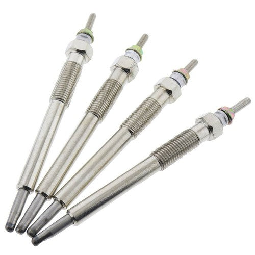 4X Glow Plugs for Kubota V2203-M-DI Engine Bobcat S130 S150 S175 Skid Steer