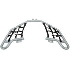 Silver Pair Of Nerf Bars With Black Nets Set for Honda TRX 700XX 2008 2009