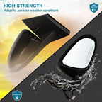 Power Heated Signal Mirror Pair Left Right for 2014-2019 for Toyota Corolla