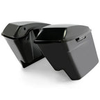 5 Stretched Extended Hard Saddle Bags For Harley Touring 14-24 Road King Glide