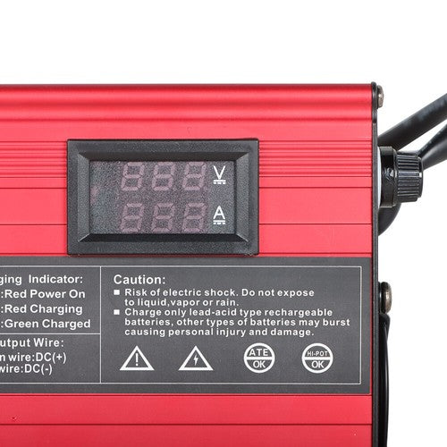 Fit For EZGO RXV TXT Golf Cart 48V 10A Battery Charger "Triangle" 3 Pin Plug New