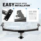 Class 3 Trailer Hitch Tow 2 Inch Receiver Powder Coated For Nissan Rogue 08 2020