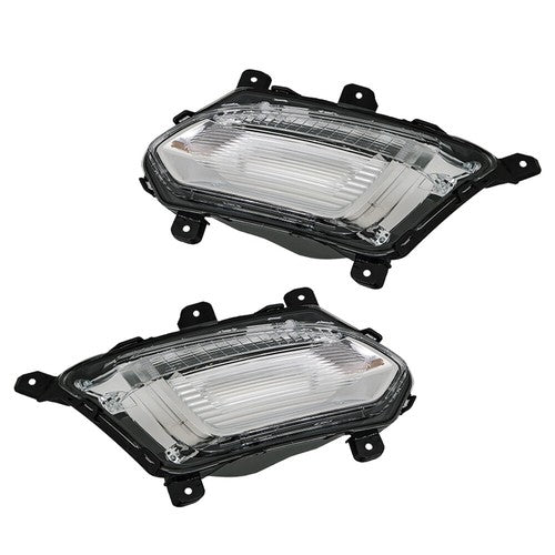 For Chevy Equinox L LT LS 16-17 LH+RH Front Daytime Running Fog Lights Assembly