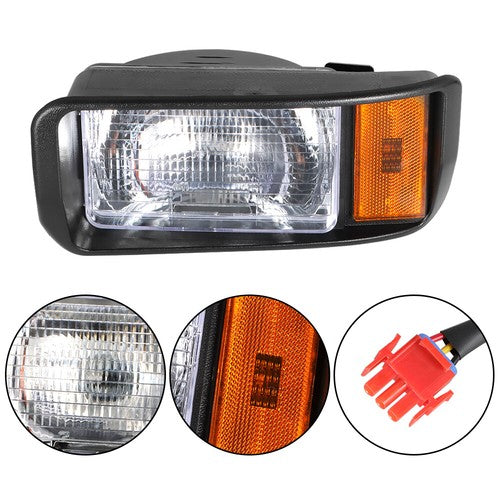 For Club Car DS Factory Size 93+ Driver/Passenger Headlights 101988001/101988002