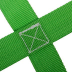 Black Nerf Bars Green Net For Kawasaki KFX450R 2008-2015 Pro Peg Heel Guard