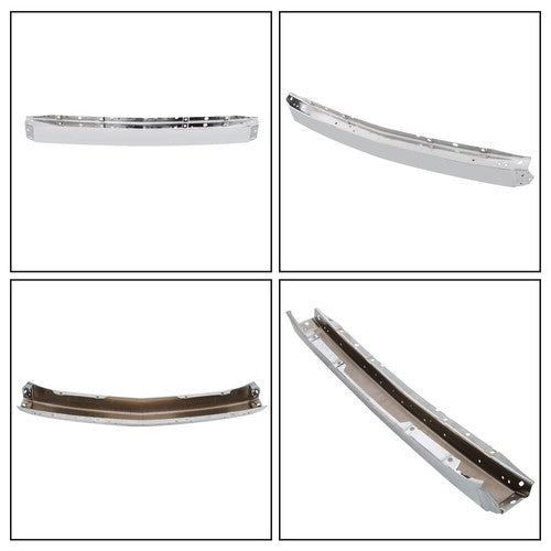 Chrome Suit For Chevy Silverado 07-13 Truck Front Bumper Impact Face Bar Steel