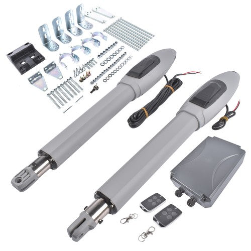 Automatic Dual Swing Gate Opener Kit Remote Control For Doors up to 300kg*2 110V