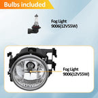 Front Bumper Fog Lights Lamps for Subaru WRX STI 2013-2014 Bulbs LH&RH Pair