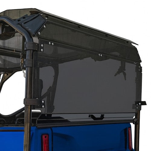 Rear Smoke Windshield for Honda Pioneer 1000-5 2016 2017 18 UTV Install Kit