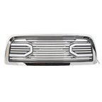 Chrome Grille Replacement Shell and Lights for 2010 2018 Dodge Ram 2500 3500 Big Horn
