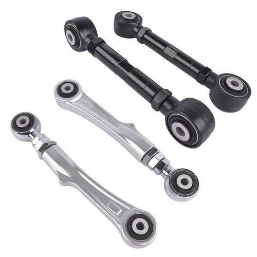 2x Rear Camber Arms + 2x Toe Arms Kit Adjustable for Tesla Model X / S 2013-2020