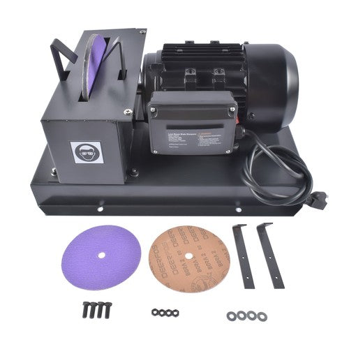 Lawn Mower Blade Sharpener 2/3HP 500W AC120V 60Hz with Sandpaper & 40�� Bracket