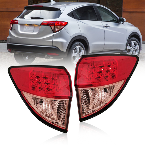 Tail Lights Rear Brake Lamp Outside LH RH Pair for 2016-2018 for Honda HRV