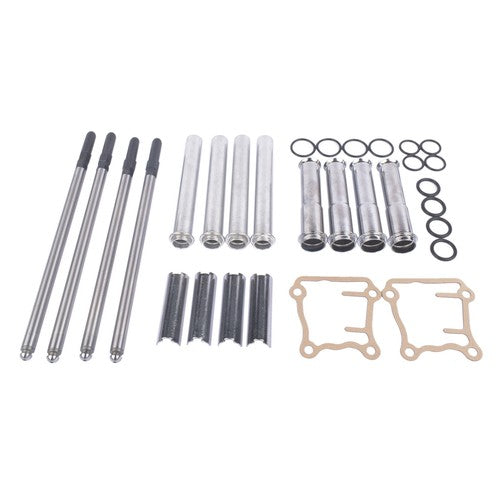 Adjustable Pushrod&Cover Kit For Harley-Davidson 1999-2017 Touring Softail Dyna