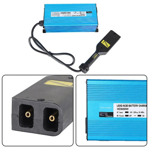 36 V 12A Golf Cart Battery Charger D Plug (Lead -Acid) For EZGO 1996+