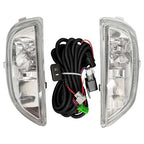 Front Bumper Fog Lights Driving Lamps Pair for 2001-2002 for Toyota Corolla