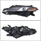 Full LED Black For Toyota Camry XSE XLE 2021 2022 Driver Left Headlight Assembly