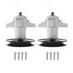 2 Pack Spindle Assembly W/ Bolt For MTD 918-04197 918-0324 918-04197b 42" Decks