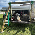 1 2 3 A Frame For Swing Set With All Hardware 2 Brackets