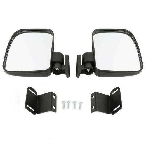 Pair Side Rear View Mirror Set for Polaris Ranger XP 900 2013-2019 LH RH
